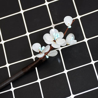 Vintage Hair Stick Pick Natural Wooden Sandalwood Chinese Style Chopsticks Ethnic Hair Pin Women Hairpins Jewelry Accessories Alodia Store