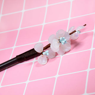 Vintage Hair Stick Pick Natural Wooden Sandalwood Chinese Style Chopsticks Ethnic Hair Pin Women Hairpins Jewelry Accessories Alodia Store