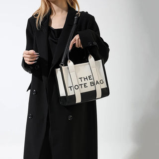 Women's Tote Bag 2024 New Leather Letters Shoulder Alodia Store