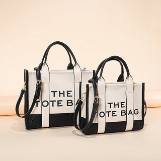 Women's Tote Bag 2024 New Leather Letters Shoulder Alodia Store