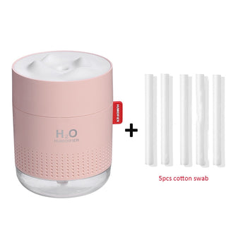 White Snow Mountain Humidifier 500ML Ultrasonic USB Aroma Air Diffuser Soothing Light Aromatherapy Humidificador Home Difusor ALODIA STORE
