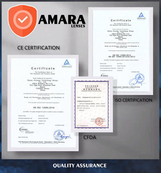AMARA 1 Pair Colored Contact Lenses Natural Look Brown Eye Lenses Gray Contact Blue Lenses Fast Delivery Green Eye Alodia Store