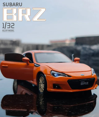 BRZ Alloy Sports Car Model Diecast Metal Simulation Toy Vehicles Car Model Sound Light Collection Childrens Toy Gift Alodia Store