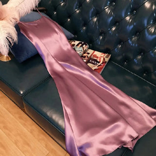 Sleeveless V-Neck Nightgowns Alodia Store