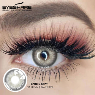 EYESHARE Natural Color Lens Eyes 2pcs Color Contact Lenses For Eye Blue Beauty Contact Lenses Eye Yearly Cosmetic Color Lens Alodia Store