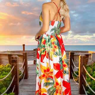 woman dress Summer Bohemian Vintage floral Alodia Store