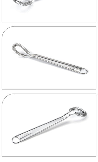1 Piece 20cm Stainless Steel Magic Hand Held Spring Alodia Store