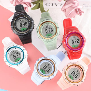 UTHAI CE02 Kids Children's Watch Electronic Quartz WristWatch for Boy Girl 50m Waterproof Student Sports Watches Colorful reloj Alodia Store