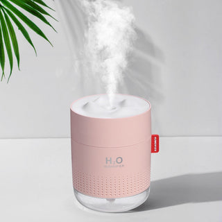 White Snow Mountain Humidifier 500ML Ultrasonic USB Aroma Air Diffuser Soothing Light Aromatherapy Humidificador Home Difusor ALODIA STORE