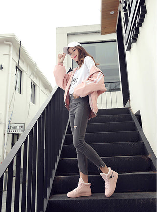 Women Winter Boots Snow Boots  Ankle Keep Warm Plush Shoes ALODIA STORE