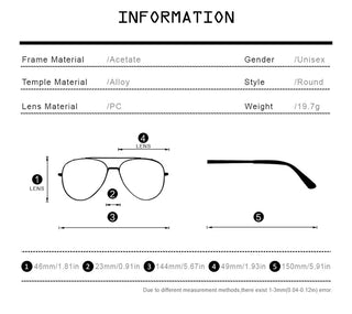 HEPIDEM Acetate Optical Eye Glasses Frame for Women Retro Vintage Round Eyeglasses Men Nerd Prescription Spectacles Eyewear 9121 Alodia Store