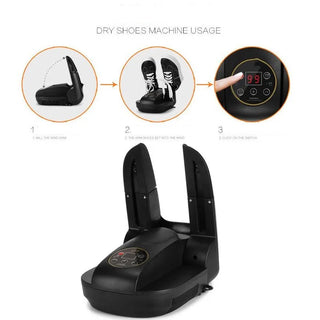 Boot Shoe Dryer Warmer with Ozone Odor Removal Quick Drying Folding Boots Heater - Alodia Store