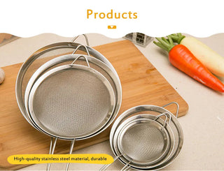 Fine Mesh Stainless Steel Strainer Alodia Store