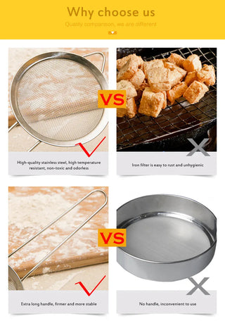 Fine Mesh Stainless Steel Strainer Alodia Store