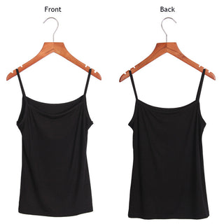 Women Summer Sexy Croptop Tank Top Breathable Fitness Vest Free Size Black White Camisole ALODIA STORE