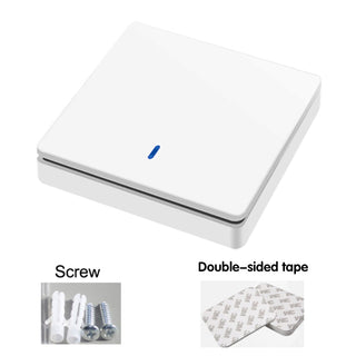 Wireless Smart Switch Light 433Mhz RF 86 Wall Panel Switch with Remote Control Mini Relay Receiver 220V Home Led Light Lamp Fan alodia store