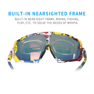 X-TIGER Polarized UV400 Men Women Bicycle Goggles Glasses 5/3 Lens MTB Sports ALODIA STORE