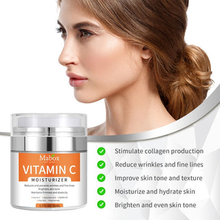 50ml Collagen Vitaming C Anti-aging Cream Retinol Face Cream Hyaluronic Acid Hydrating Vitamin E Tighten Skin Whitening Cream Alodia Store