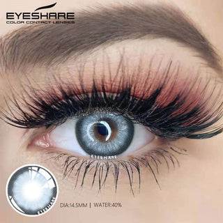 EYESHARE Natural Color Lens Eyes 2pcs Color Contact Lenses For Eye Blue Beauty Contact Lenses Eye Yearly Cosmetic Color Lens Alodia Store