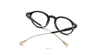 HEPIDEM Acetate Optical Eye Glasses Frame for Women Retro Vintage Round Eyeglasses Men Nerd Prescription Spectacles Eyewear 9121 Alodia Store