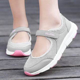 Women Shoes Breathable White zapatillas alodia store