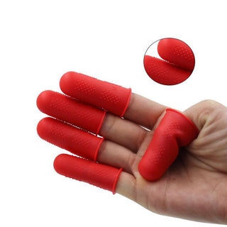 Silicone Finger Protector Sleeve Cover Anti-cut Heat Resistant Finger Sleeves Great Cooking Kitchen Tools Alodia Store