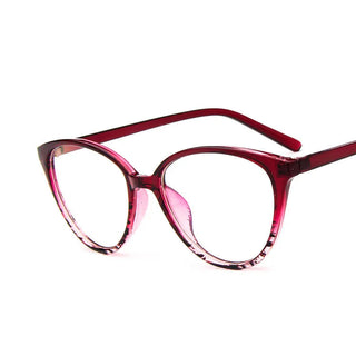 Fashion Women Cat Eye Eyeglasses Frame Men Optical Glasse Frame Retro Eyeglasses Computer Glasses Transparent glasses Alodia Store