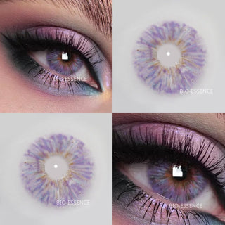 Bio-essence 1 Pair Colored Contact Lenses for Eyes Russian Girl Blue Lenses Monet Green Eye Lenses Big Eye Fashion Lenses Alodia Store