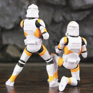 Star Wars 104th 212th 442nd 332nd 501st 6" Action Figure ARC ARF Trooper Shock Asohka Commander Phase 2 Episode II Clone Toys Alodia Store