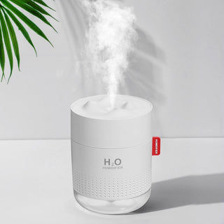 White Snow Mountain Humidifier 500ML Ultrasonic USB Aroma Air Diffuser Soothing Light Aromatherapy Humidificador Home Difusor ALODIA STORE