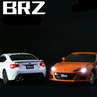 BRZ Alloy Sports Car Model Diecast Metal Simulation Toy Vehicles Car Model Sound Light Collection Childrens Toy Gift Alodia Store