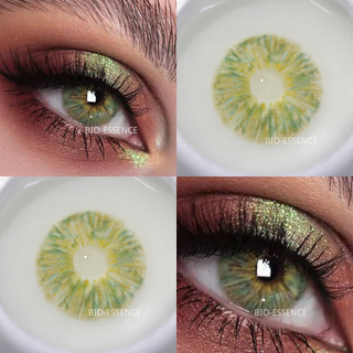 Bio-essence 1 Pair Colored Contact Lenses for Eyes Russian Girl Blue Lenses Monet Green Eye Lenses Big Eye Fashion Lenses Alodia Store
