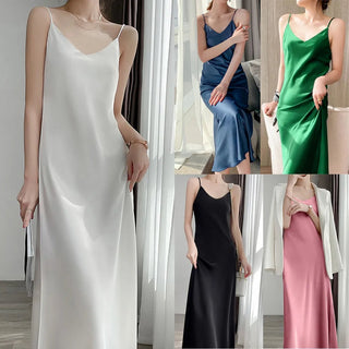 Sleeveless V-Neck Nightgowns Alodia Store