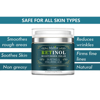 50ml Collagen Vitaming C Anti-aging Cream Retinol Face Cream Hyaluronic Acid Hydrating Vitamin E Tighten Skin Whitening Cream Alodia Store