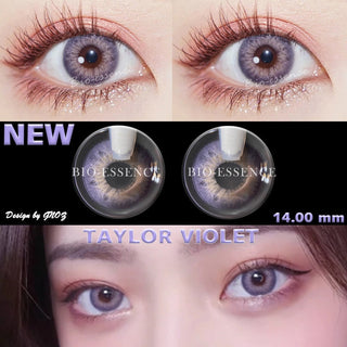 Bio-essence 1 Pair Colored Contact Lenses for Eyes Russian Girl Blue Lenses Monet Green Eye Lenses Big Eye Fashion Lenses Alodia Store