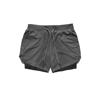 2023 Camo Running Shorts Men 2 In 1 Double-deck Quick Dry GYM Sport Shorts Fitness Jogging Workout Shorts Men Sports Short Pants Alodia Store