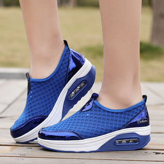 Women Casual Shoes Soft Bottom Walking Shoes Woman Air Mesh alodia store