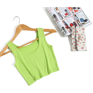White Crop Tops Vest Tube Top 8Color alodia store