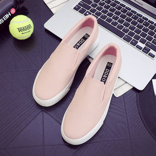 Women Sneakers Leather Shoes Sneakers Female New Fashion alodia store