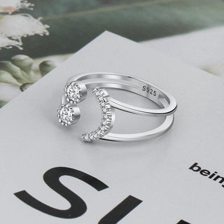 Resizable 925 Sterling Silver Ring Alodia Store