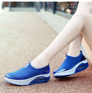 Women Casual Shoes Soft Bottom Walking Shoes Woman Air Mesh alodia store