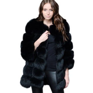 Fashion fluffy Long Faux women thick Alodia Store