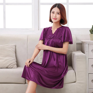 M-5XL Women Pijamas Night Dress Ladies Alodia Store