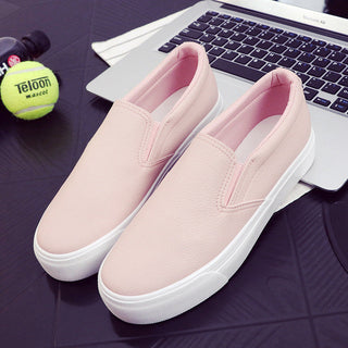 Women Sneakers Leather Shoes Sneakers Female New Fashion alodia store