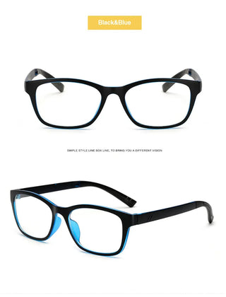 Fashion Womens Clear Lens Black Square Eye Glasses Eyeglasses Frame For Men Masculino Glass Transparent Alodia Store