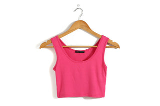 Summer Women Sexy Crop Tops Slim Short Women Sleeveless U Croptops Ladies Tank Tops Female Crop Tops Tube Vest 7 Colours alodia store