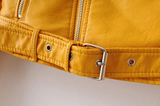 PU jacket Leather Alodia Store