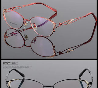 BCLEAR High Quality Popular Women Eyeglasses Full Frame Eye Glass Female Optical Glasses Frames Colorful Fashion Spectacle Frame Alodia Store