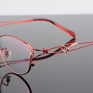 BCLEAR High Quality Popular Women Eyeglasses Full Frame Eye Glass Female Optical Glasses Frames Colorful Fashion Spectacle Frame Alodia Store