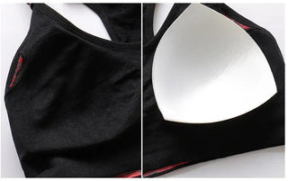 Women Sports Bras Fitness Sports Bra Tops Shockproof Shapes Quick Dry Running Gym Adjustable Underwear push up Yoga Bra Top Alodia Store